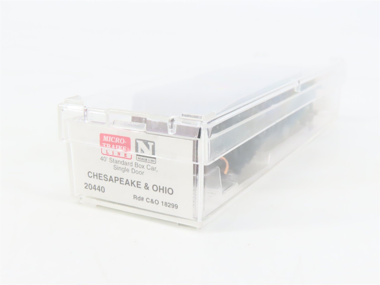 N Scale Micro-Trains MTL 20440 C&O Chesapeake & Ohio Progress 40' Box Car #18299