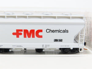 N Scale Micro-Trains MTL 93080 SSIX FMC Chemicals 3-Bay Covered Hopper #1059