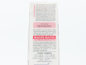 N Micro-Trains MTL 35100 ACL Atlantic Coast Line 40' Despatch Stock Car #140436