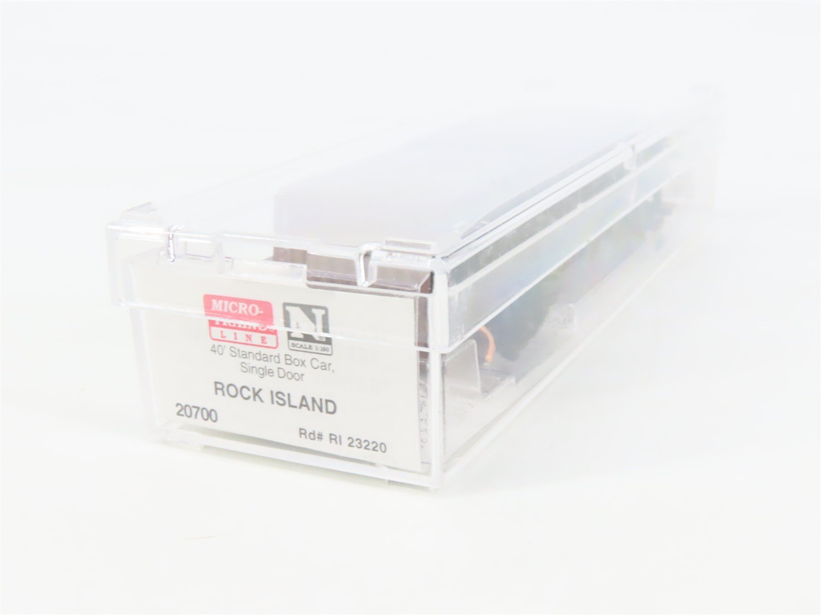 N Scale Micro-Trains MTL 20700 RI Route Of The Rockets 40' Box Car #23220