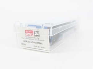 N Scale Micro-Trains MTL 76060 GN Great Northern Big Sky Blue 50' Box Car #36466