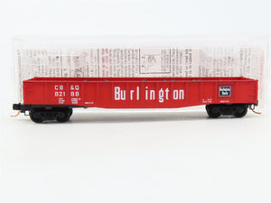 N Scale Micro-Trains MTL 46030 CB&Q Burlington Route 50' Gondola #82188