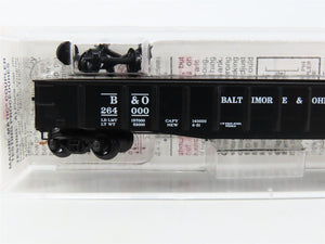 N Scale Micro-Trains MTL 105030 B&O Baltimore & Ohio 50' Gondola #264000