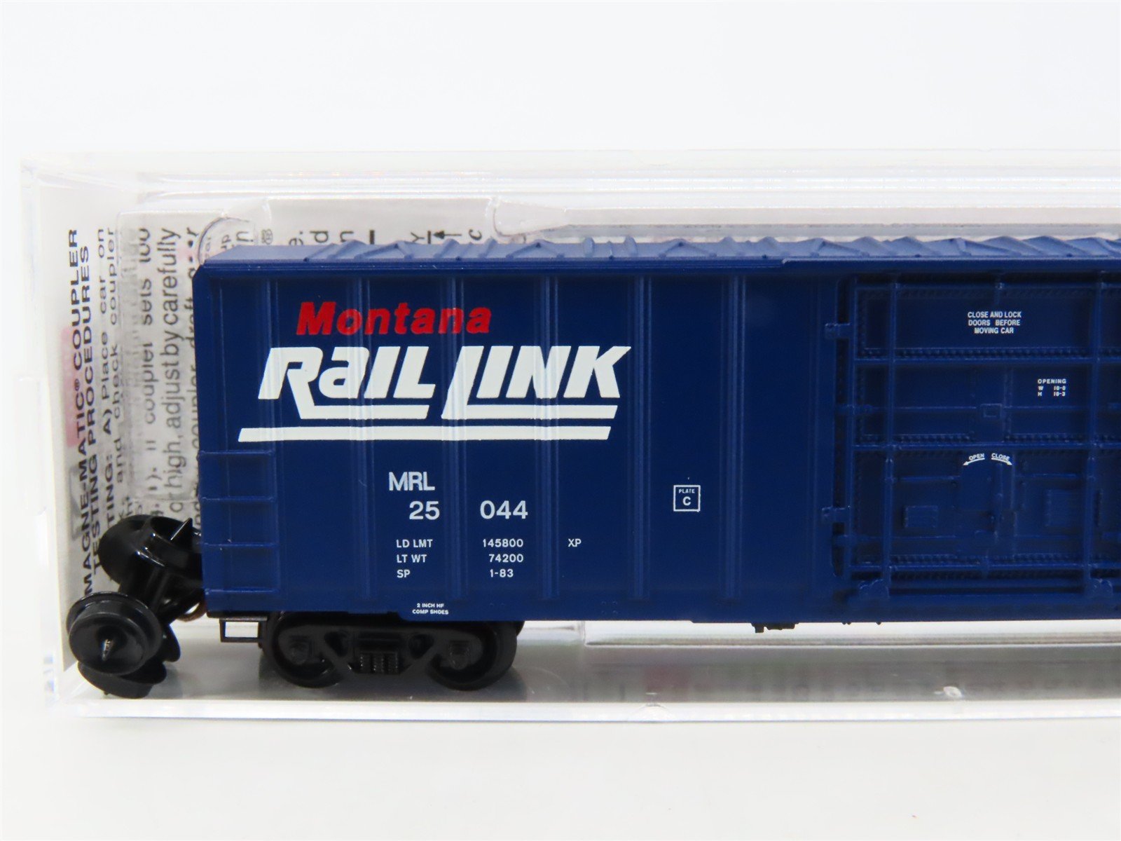 N Scale Micro-Trains MTL 27290 MRL Montana Rail Link 50' Box Car #25044