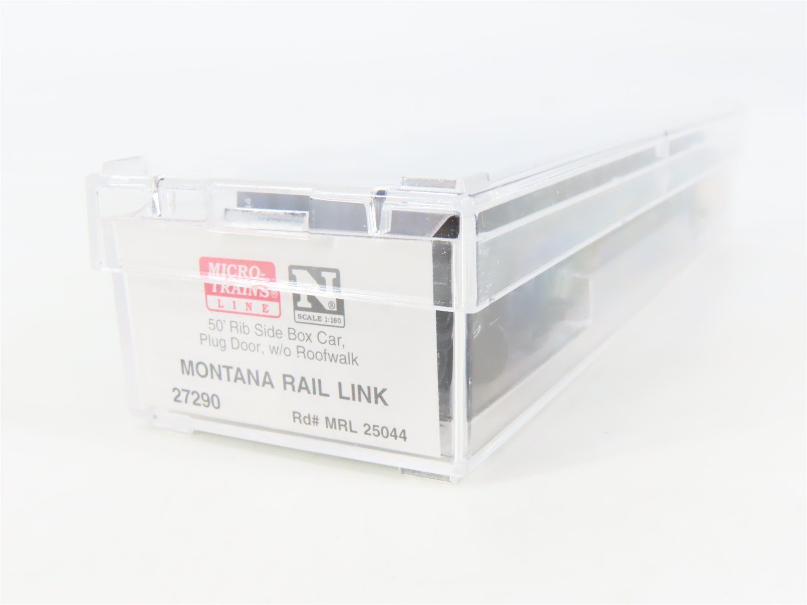 N Scale Micro-Trains MTL 27290 MRL Montana Rail Link 50' Box Car #25044