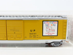 N Micro-Trains MTL 34310 UP Union Pacific Automated Rail Way 50' Box Car #160157