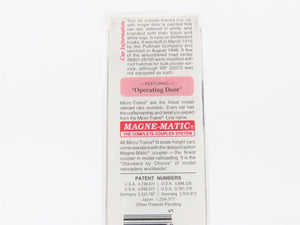 N Scale Micro-Trains MTL 28170 WP Feather River Route 40' Box Car #26072