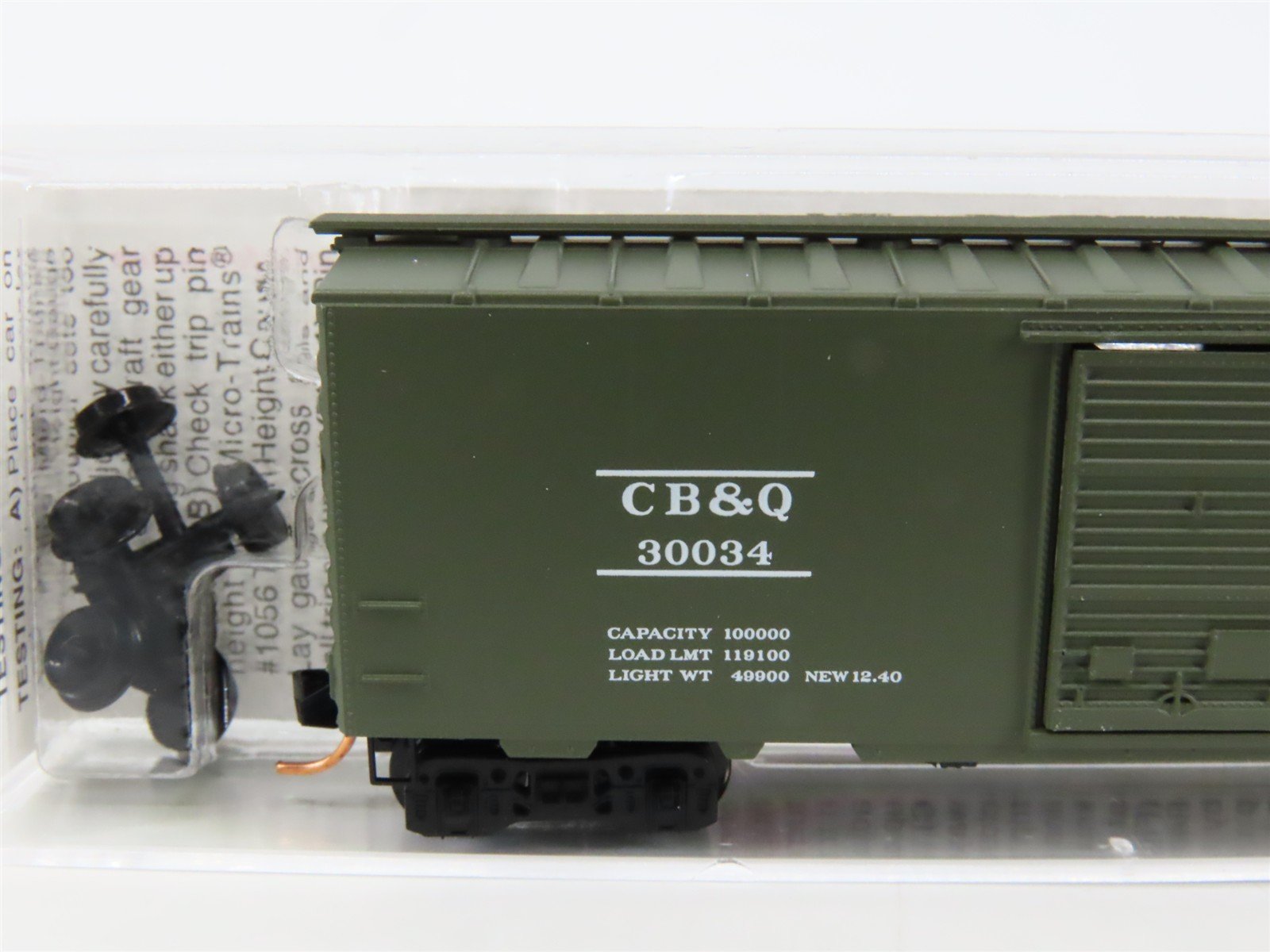 N Scale Micro-Trains MTL 20656 CB&Q Burlington Route 