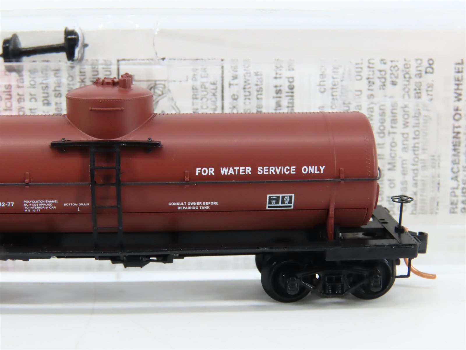 N Scale Micro-Trains MTL 65280 MILW Milwaukee Road Single Dome Tank Car #908318