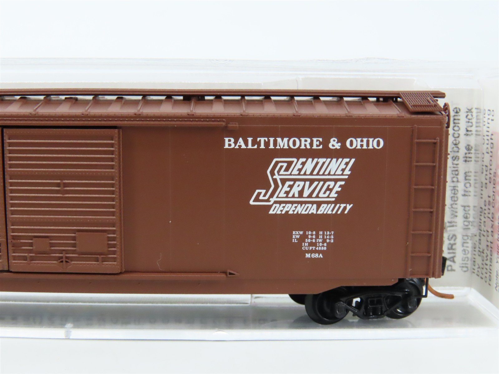 N Scale Micro-Trains MTL 34070 B&O Sentinel Service 50' Box Car #471415