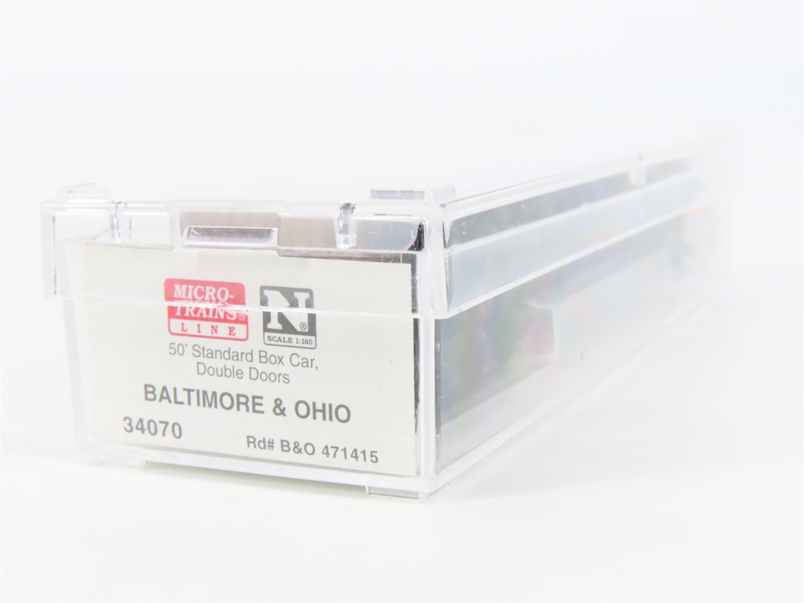 N Scale Micro-Trains MTL 34070 B&O Sentinel Service 50' Box Car #471415