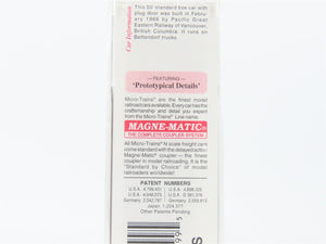 N Scale Micro-Trains MTL 32260 PGE Pacific Great Eastern 50' Box Car #4521