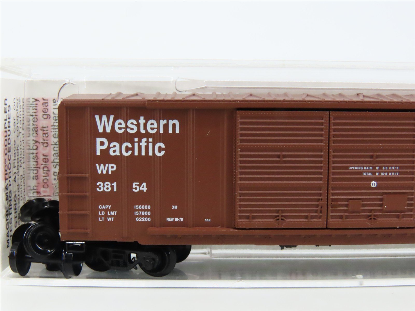 N Scale Micro-Trains MTL 30080 WP Western Pacific 