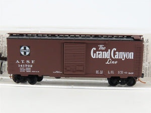 N Scale Micro-Trains MTL 20460 ATSF Santa Fe Grand Canyon 40' Box Car #141702