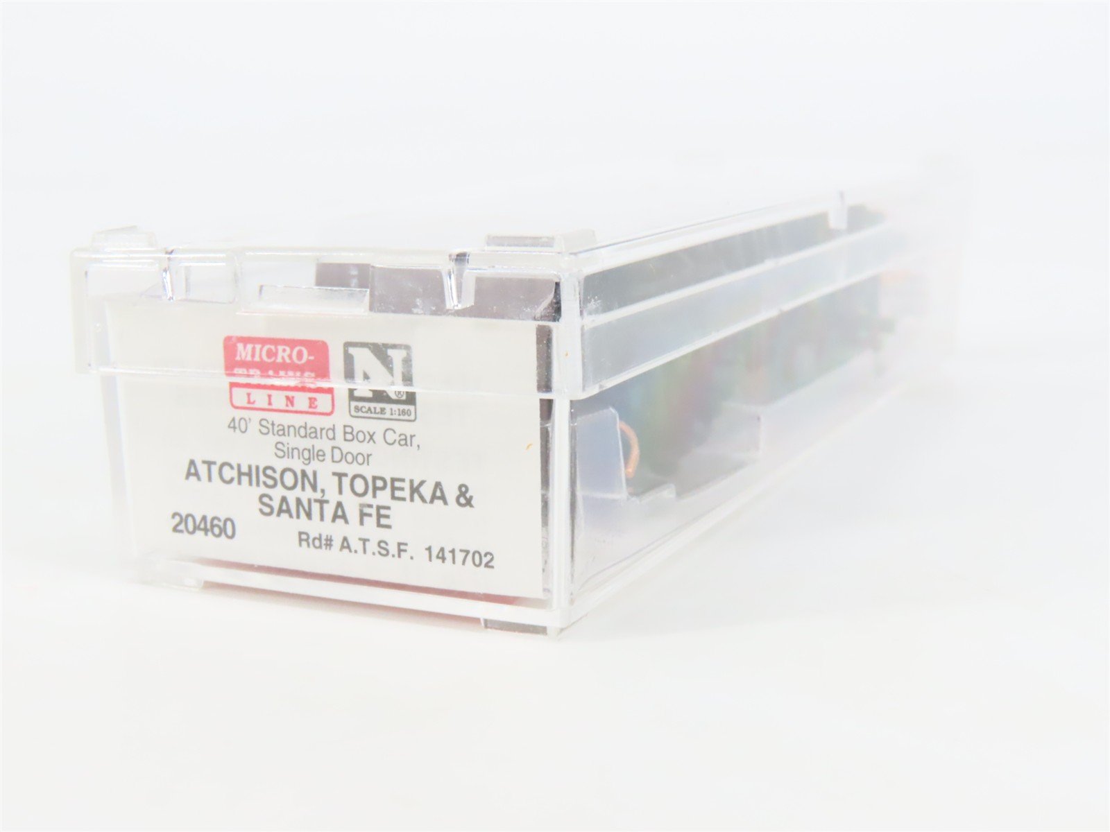 N Scale Micro-Trains MTL 20460 ATSF Santa Fe Grand Canyon 40' Box Car #141702