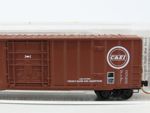 N Micro-Trains MTL 27030 C&EI Chicago & Eastern Illinois 50' Box Car #252825
