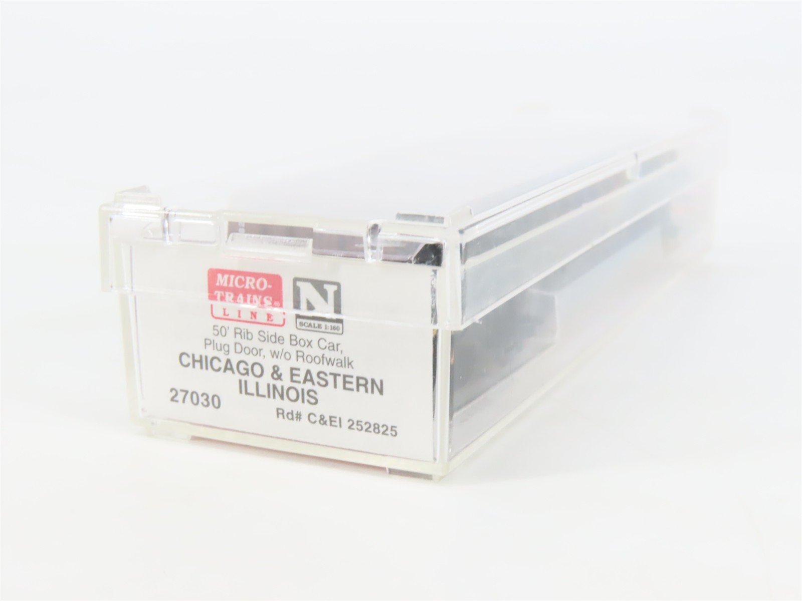 N Micro-Trains MTL 27030 C&EI Chicago & Eastern Illinois 50' Box Car #252825
