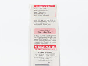 N Scale Micro-Trains MTL 25640 HSW Helena Southwestern 50' Rib Side Boxcar #1036