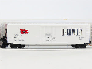 N Scale Micro-Trains MTL 38210 LV Lehigh Valley 50' Plug Door Box Car #7051