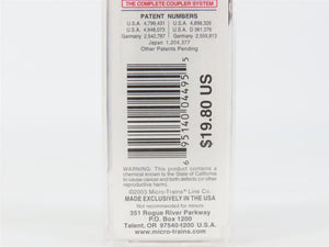 N Scale Micro-Trains MTL 108120.1 ATSF Santa Fe 3-Bay Hopper #179655 w/ Load