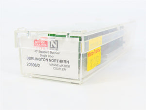 N Scale Micro-Trains MTL 20306/2 BN Burlington Northern 40' Box Car #189288