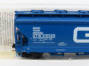 N Micro-Trains MTL 92010 GTW Grand Trunk Western 2-Bay Covered Hopper #315065