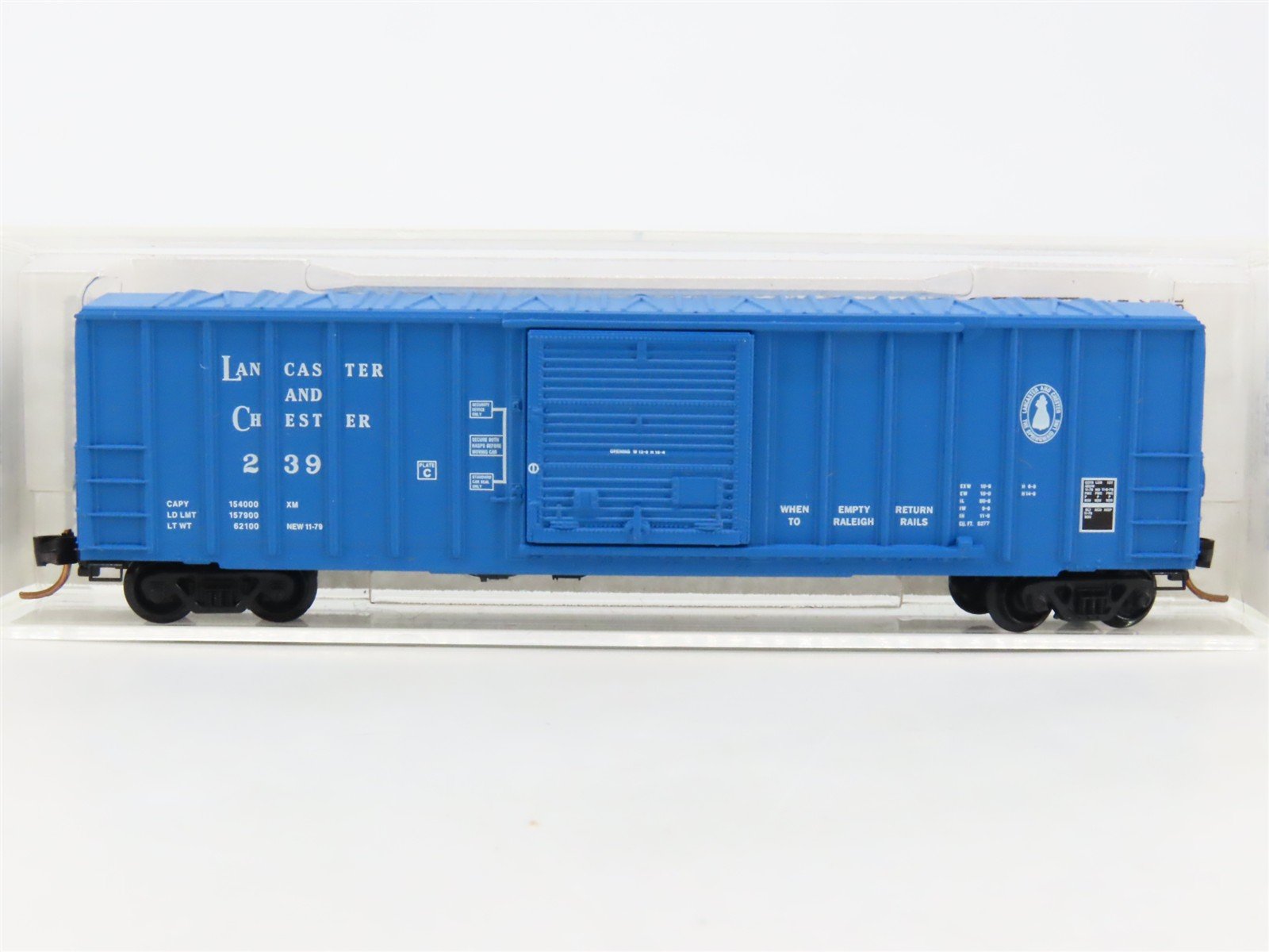 N Scale Micro-Trains MTL Special Run LC Lancaster & Chester 50' Box Car #239