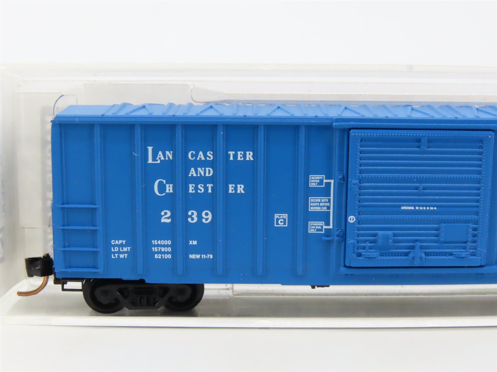 N Scale Micro-Trains MTL Special Run LC Lancaster & Chester 50' Box Car #239