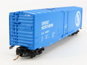 N Scale Micro-Trains MTL GN Great Northern Big Sky Blue 50' Box Car #36857