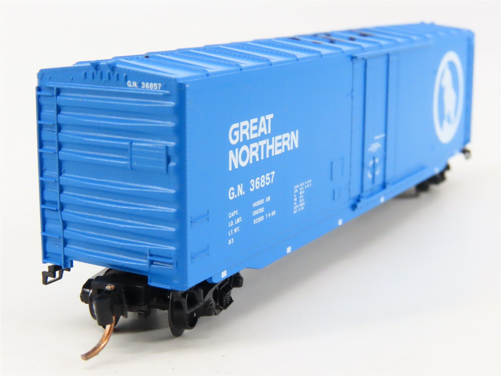 N Scale Micro-Trains MTL GN Great Northern Big Sky Blue 50' Box Car #36857