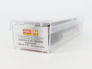 N Scale Micro-Trains MTL 18244110 D&RGW Rio Grande 50' Boxcar #63704 - Weathered