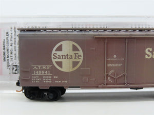 N Scale Micro-Trains MTL 02144110 ATSF Santa Fe 40' Box Car #149941 w/ Graffiti