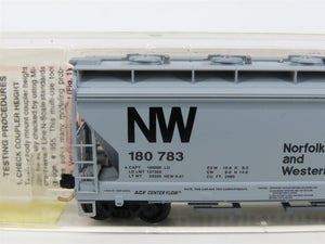 N Scale Micro-Trains MTL 92050 NW Norfolk & Western 2-Bay Covered Hopper #180783
