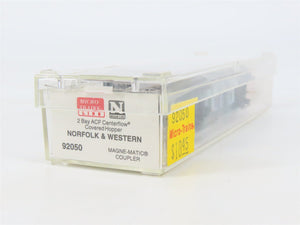N Scale Micro-Trains MTL 92050 NW Norfolk & Western 2-Bay Covered Hopper #180783