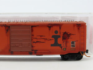 N Scale Micro-Trains MTL 07744120 ICG 50' Single Door Boxcar #51136 w/ Graffiti