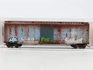 N Scale Micro-Trains MTL 03144440 BM Boston & Maine 50' Boxcar #77930 w/Graffiti