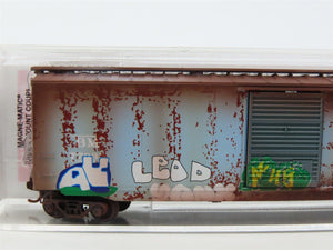 N Scale Micro-Trains MTL 03144440 BM Boston & Maine 50' Boxcar #77930 w/Graffiti