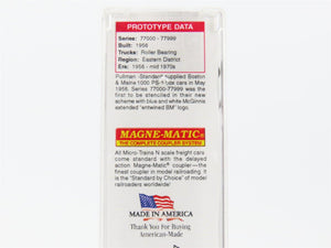 N Scale Micro-Trains MTL 03144440 BM Boston & Maine 50' Boxcar #77930 w/Graffiti