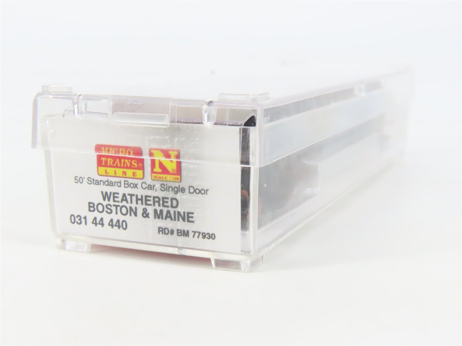 N Scale Micro-Trains MTL 03144440 BM Boston & Maine 50' Boxcar #77930 w/Graffiti