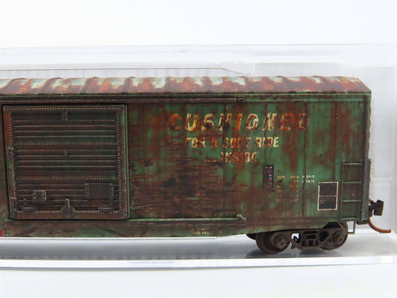 N Scale Micro-Trains MTL 18044010 GM&O 50' Box Car #59715 - Weathered
