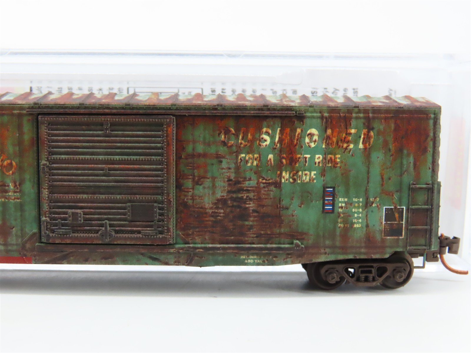 N Scale Micro-Trains MTL 18044010 GM&O 50' Box Car #59715 - Weathered