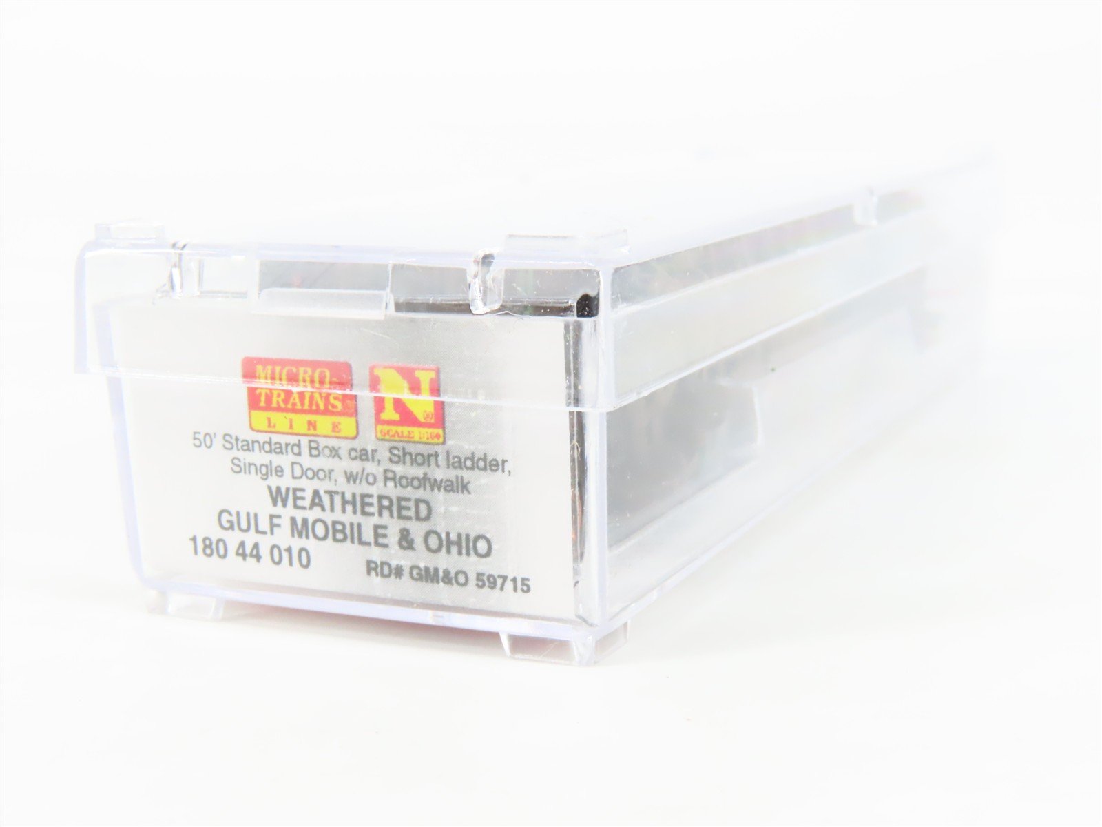 N Scale Micro-Trains MTL 18044010 GM&O 50' Box Car #59715 - Weathered