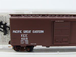 N Scale Micro-Trains MTL 20970 PGE Pacific Great Eastern 40' Box Car #4015