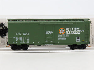 N Scale Micro-Trains MTL 02100230 BCOL British Columbia 40' Box Car #8006