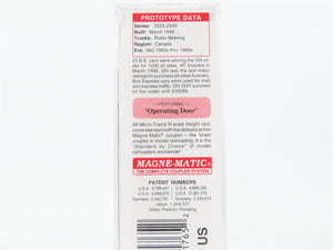 N Scale Micro-Trains MTL 02000226 GN Great Northern 40' Single Door Boxcar #2547