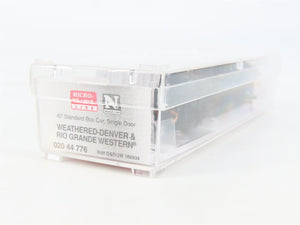 N Scale Micro-Trains MTL 02044776 D&RGW Rio Grande 40' Boxcar #169934 w/Graffiti