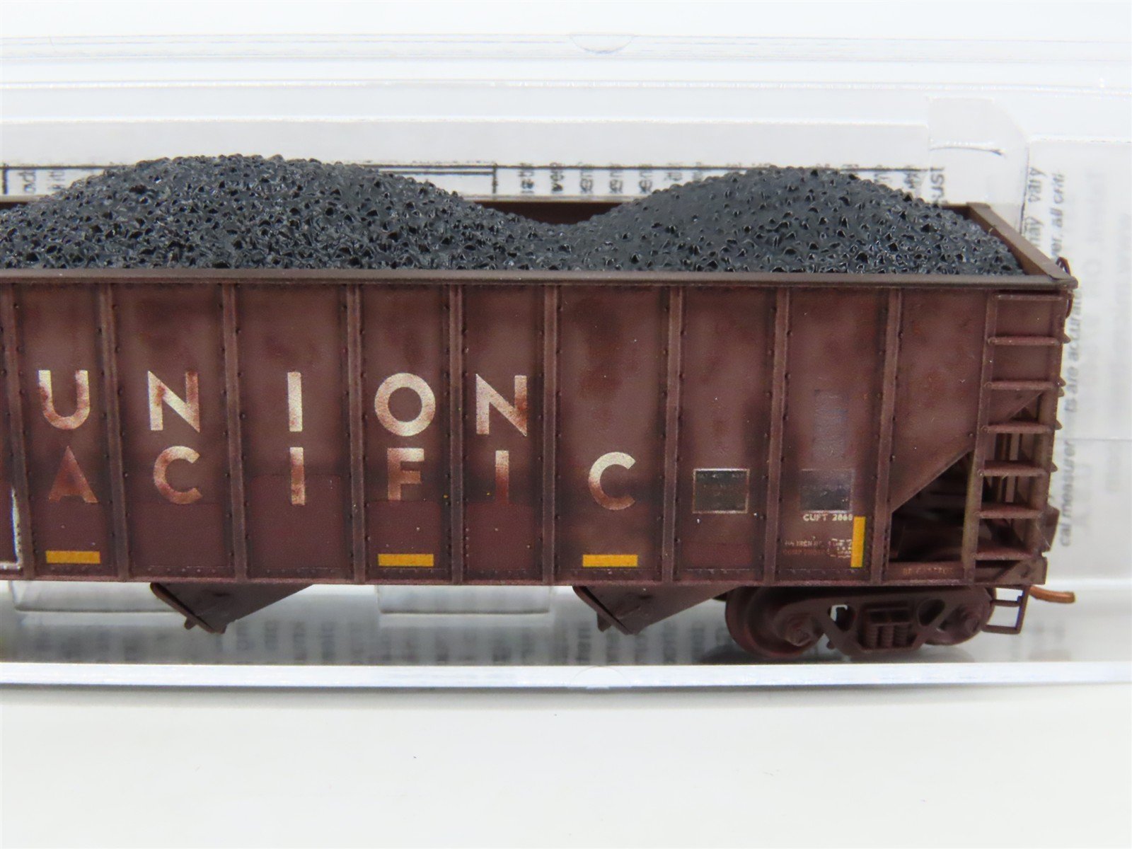 N Scale Micro-Trains MTL 10844360 UP Union Pacific 3-Bay Hopper #36929 Weathered
