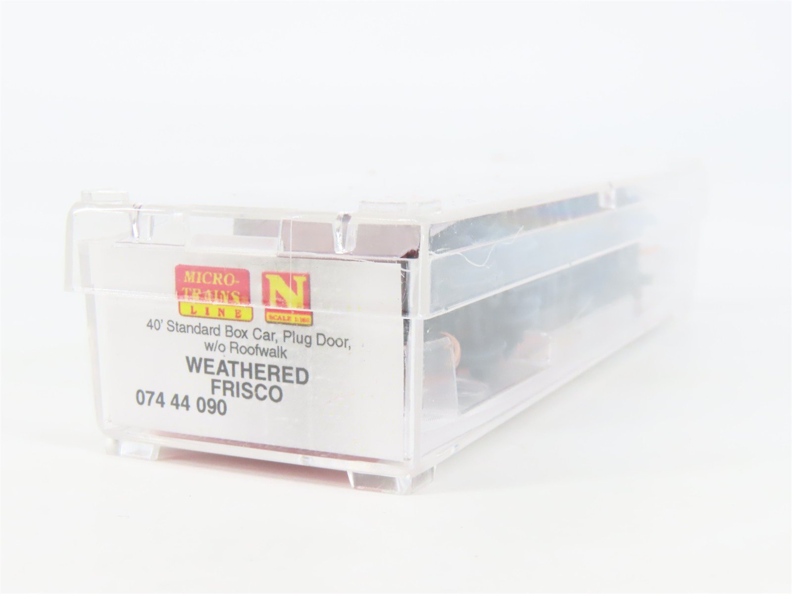 N Scale Micro-Trains MTL 07444090 SL-SF Frisco 40' Box Car #15090 w/ Graffiti
