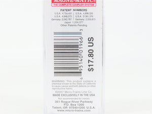 N Micro-Trains MTL 08500021 NYC New York Central 2-Bay Hopper #850268 w/ Load