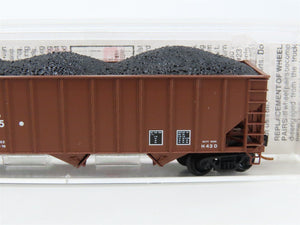 N Scale Micro-Trains MTL 108030 CR Conrail 3-Bay Hopper #480625 w/ Load